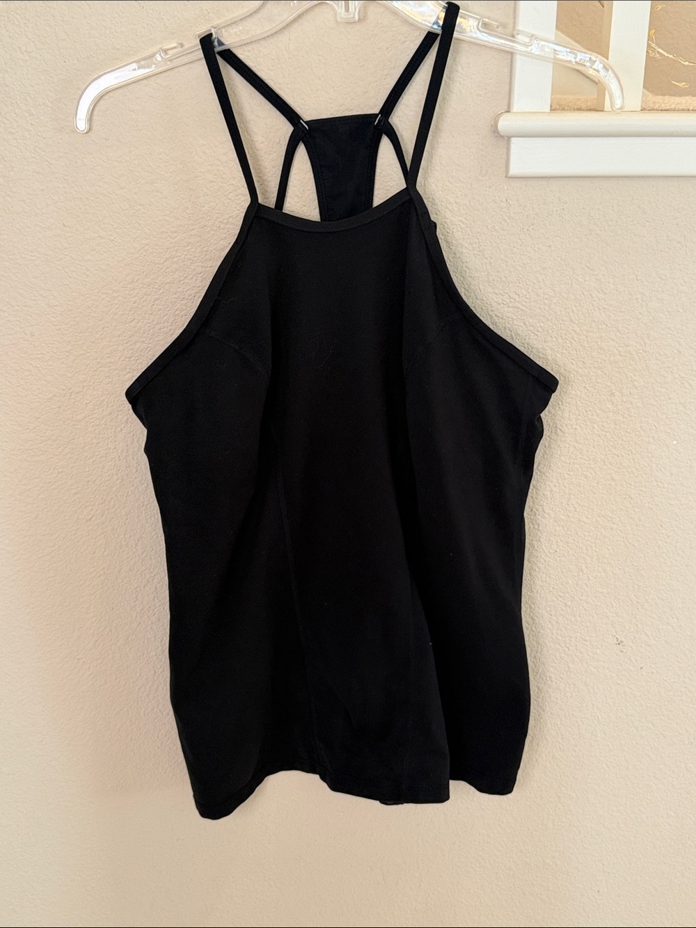 Zella Women’s Black Strappy Racerback Workout Tank Top